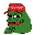 Flipped Pepe